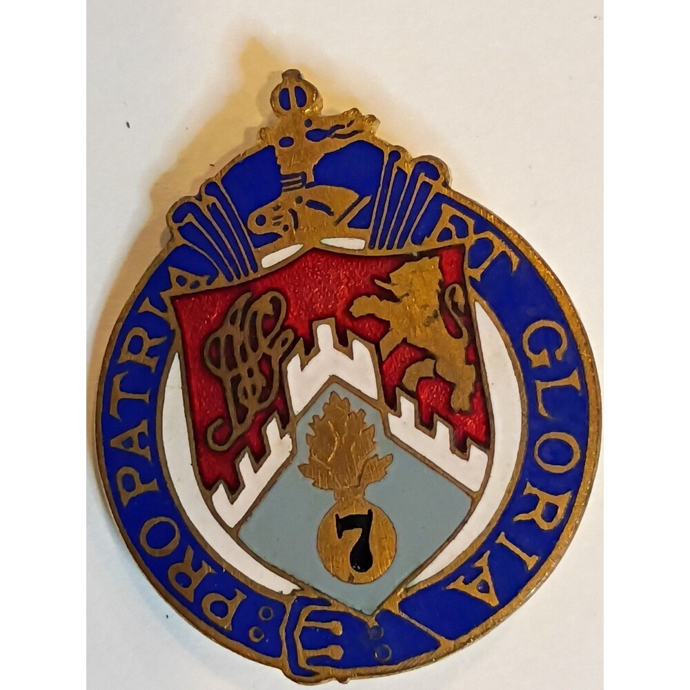 Vintage Army 107th Infantry Regiment M.S. Bowman Inscribed NYC
